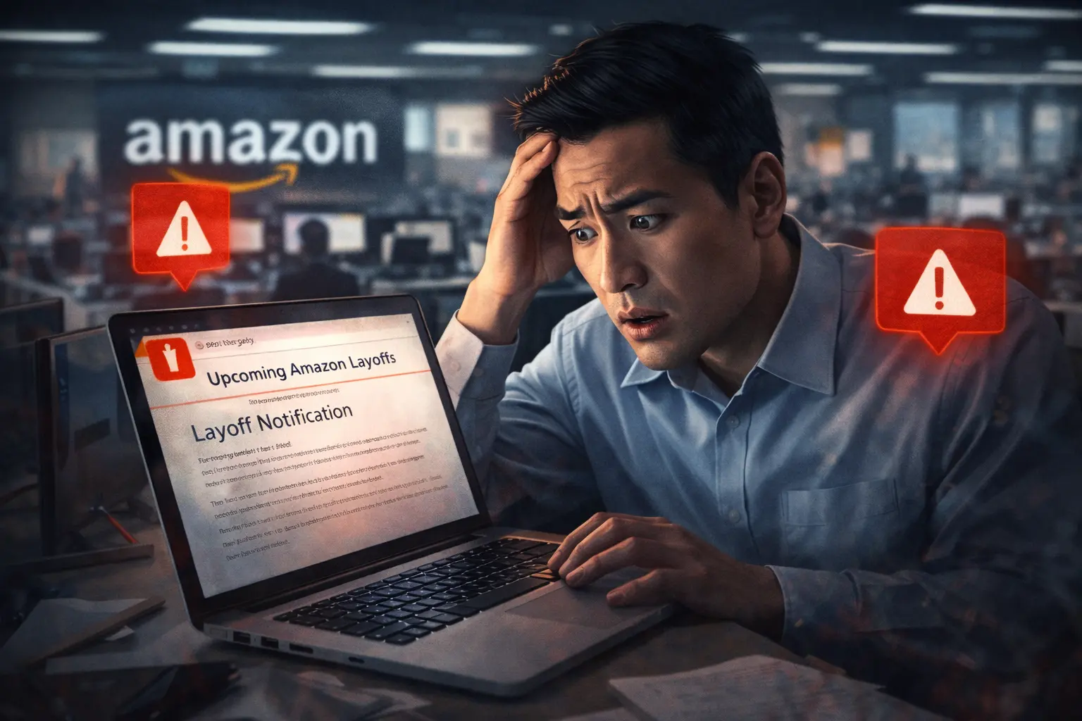 Amazon accidentally sends email confirming layoffs to employees