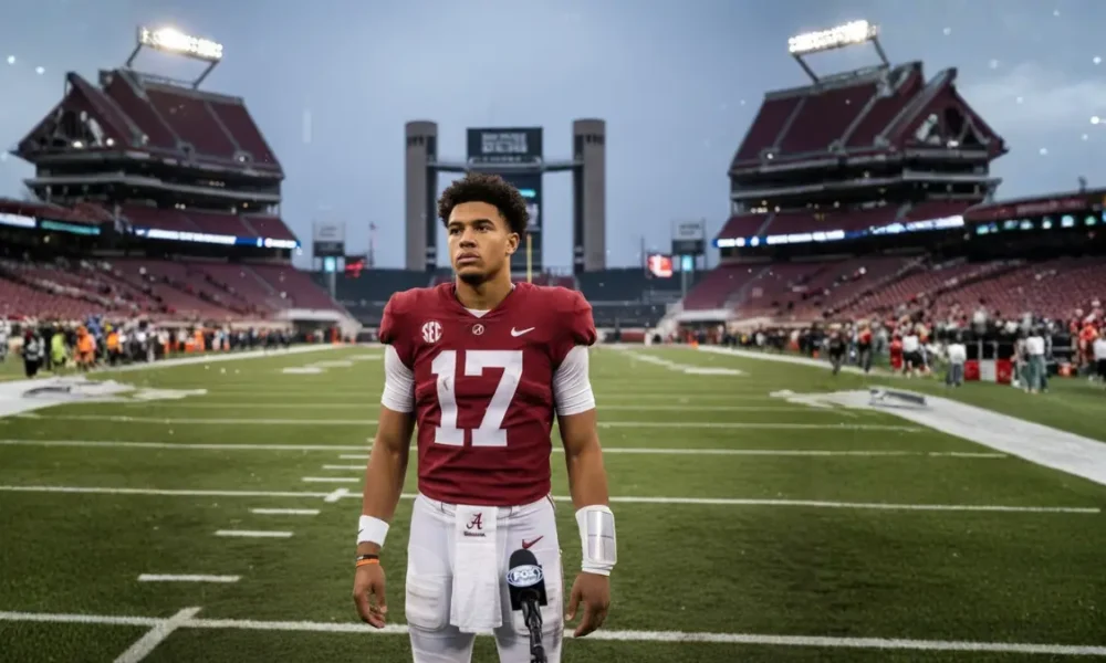 Ty Simpson NFL draft controversy as Alabama quarterback faces questions over NFL team communication