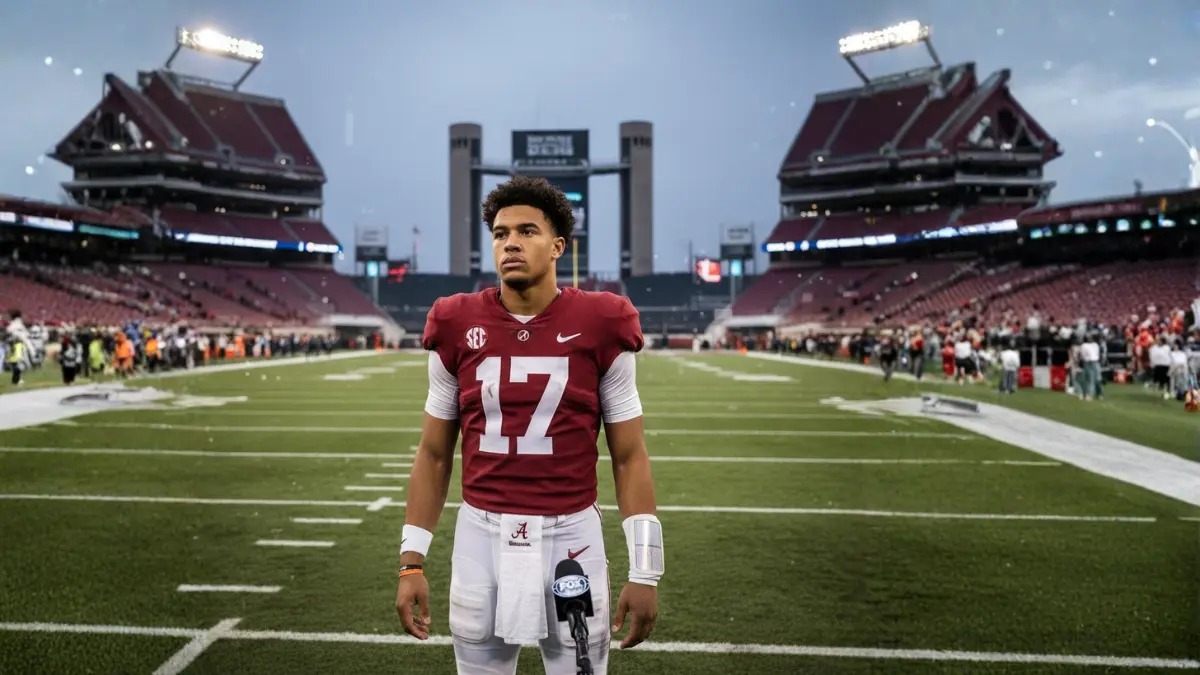Ty Simpson NFL draft controversy as Alabama quarterback faces questions over NFL team communication